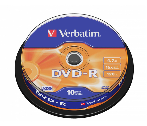 Verbatim 4.7GB 16x CAKE 10szt. - 28977 - zdjęcie